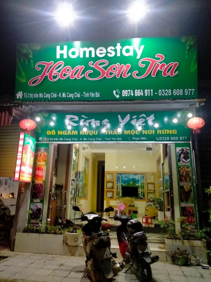 Hoa Son Tra Hotel Mu Cang Chai Exterior photo