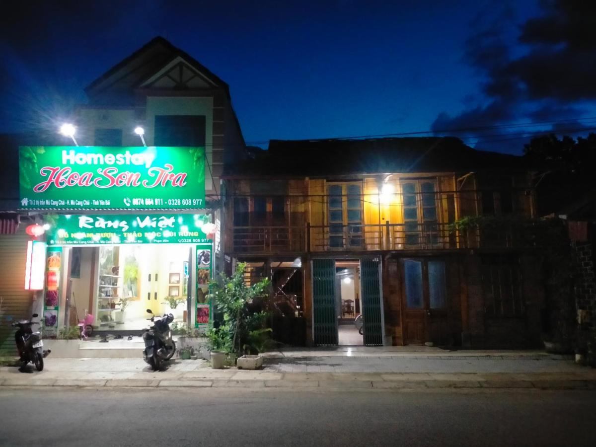 Hoa Son Tra Hotel Mu Cang Chai Exterior photo