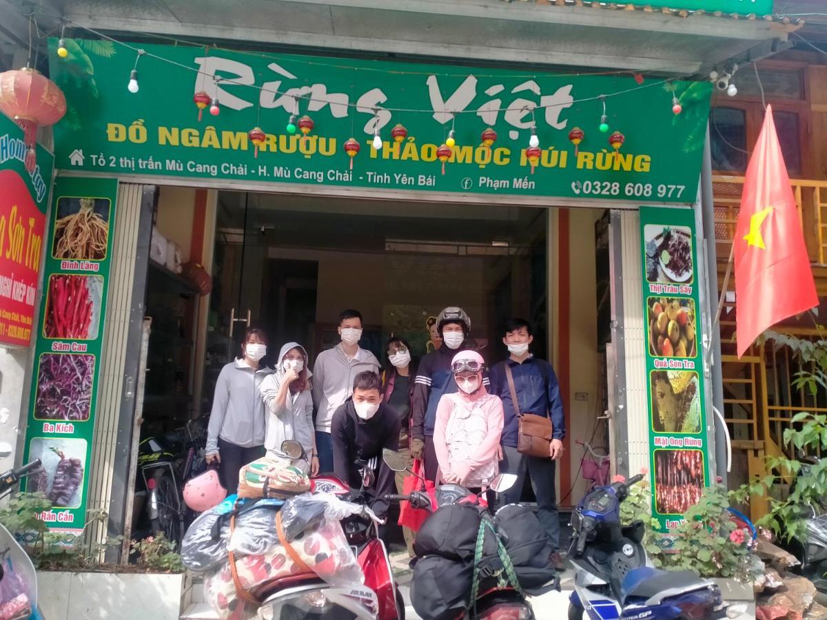 Hoa Son Tra Hotel Mu Cang Chai Exterior photo