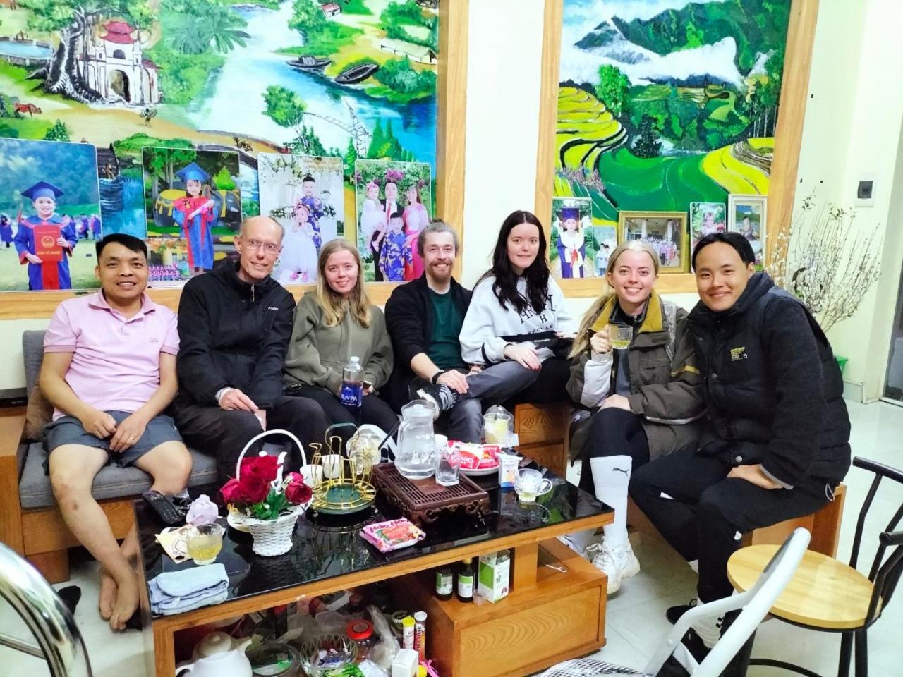 Hoa Son Tra Hotel Mu Cang Chai Exterior photo