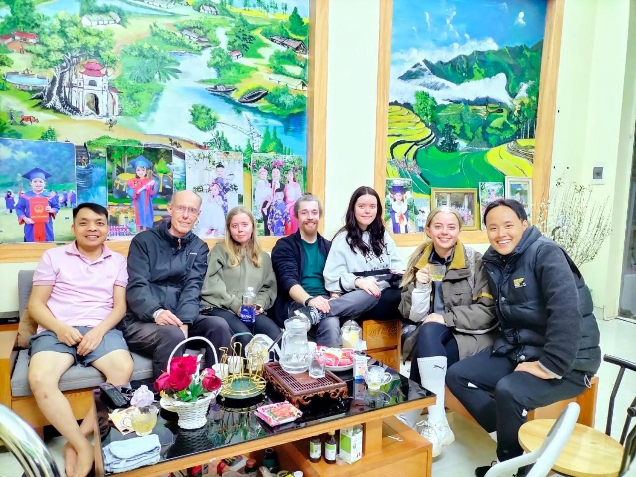 Hoa Son Tra Hotel Mu Cang Chai Exterior photo