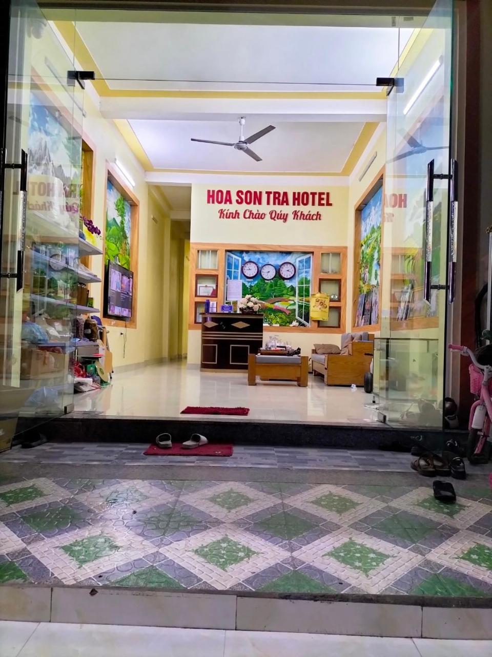 Hoa Son Tra Hotel Mu Cang Chai Exterior photo